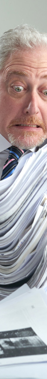 Aged White Collar Worker Workplace